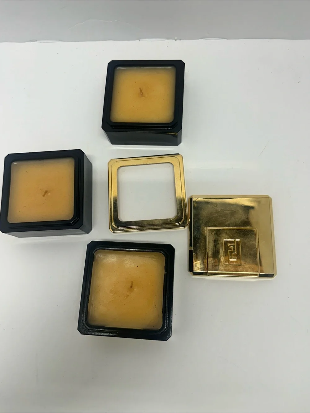 Fendi vintage stacking candle